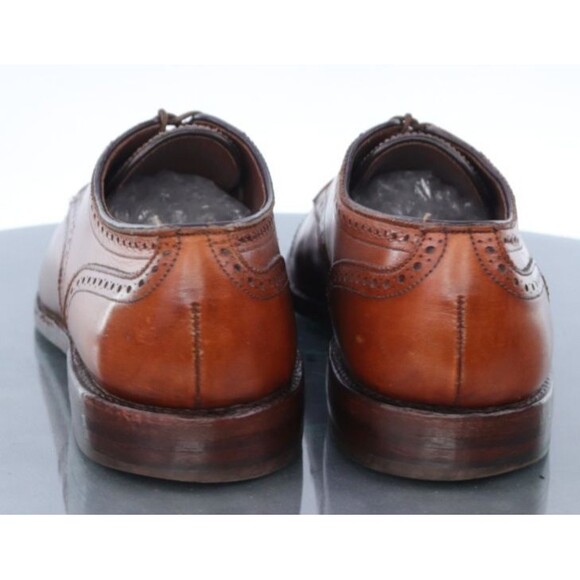 Allen Edmonds Sanford Men\'s Medallion Derby Dress Shoes Size 9.5 B Made in USA main image 7